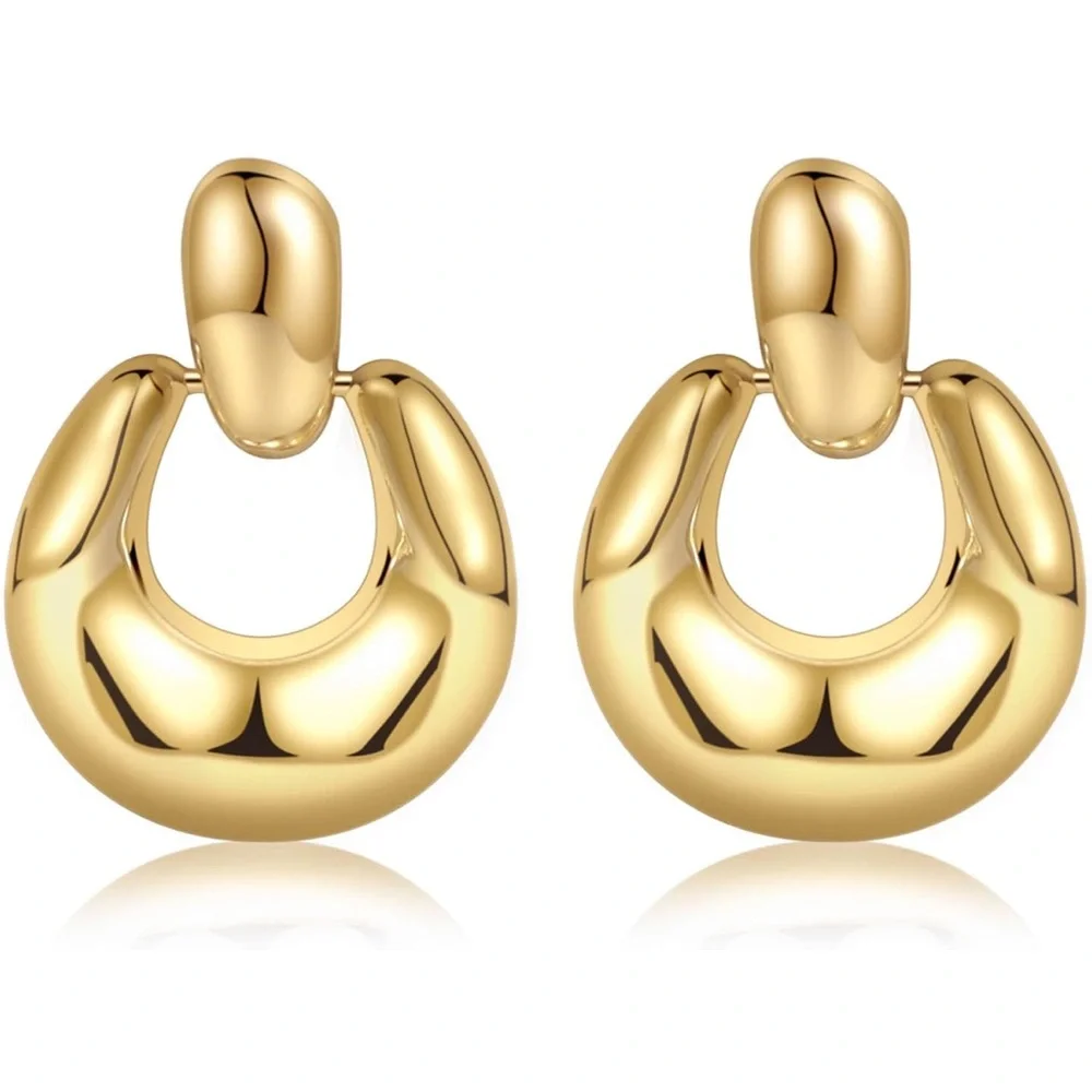 Gold Hoop Earrings